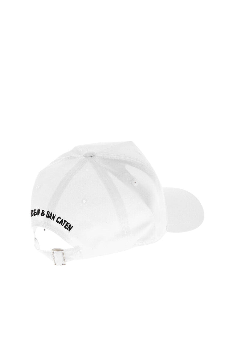 White Logo Baseball Cap 3