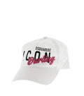 White Logo Baseball Cap 1