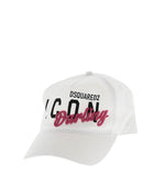 White Logo Baseball Cap 1