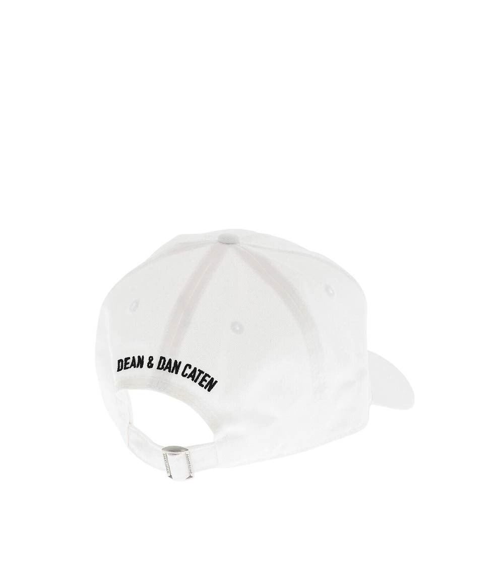White Logo Baseball Cap 3