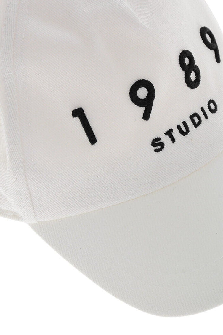 White Logo Baseball Cap 2