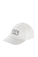 White Stripes Baseball Cap 1