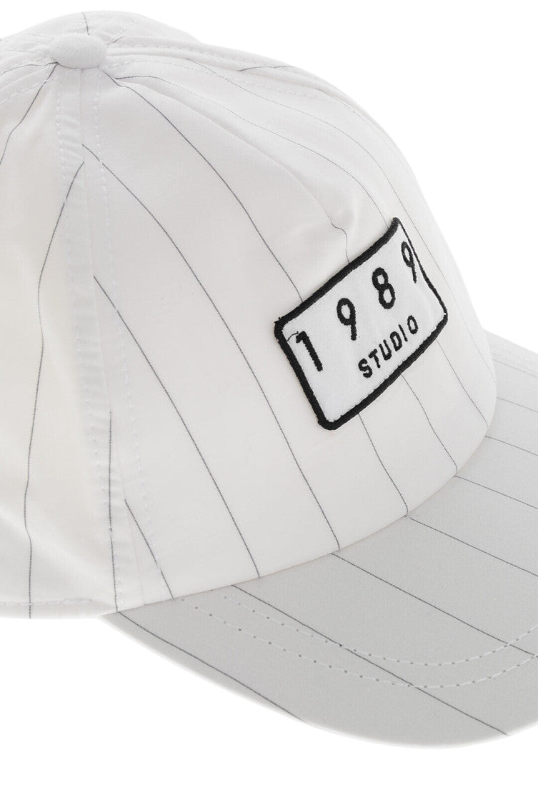 White Stripes Baseball Cap 2