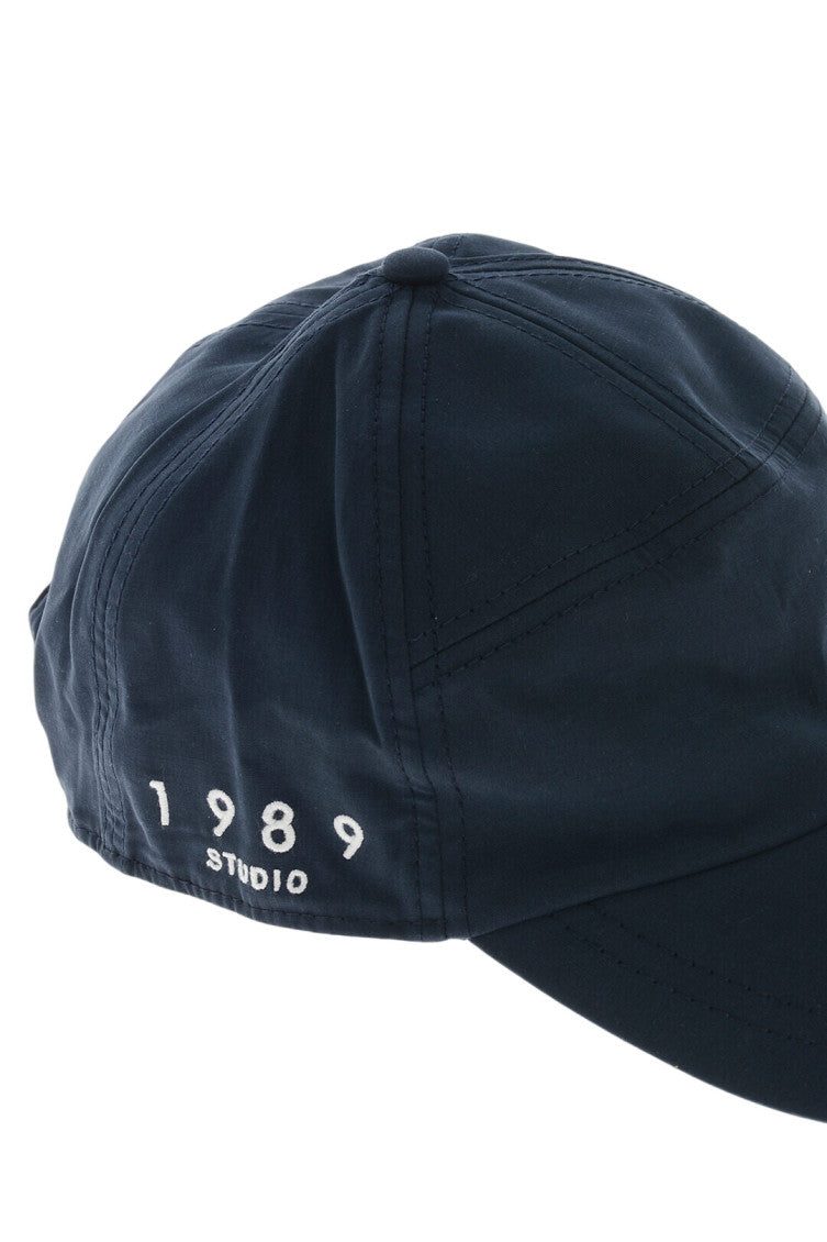 Dark Blue Solid Baseball Cap 2