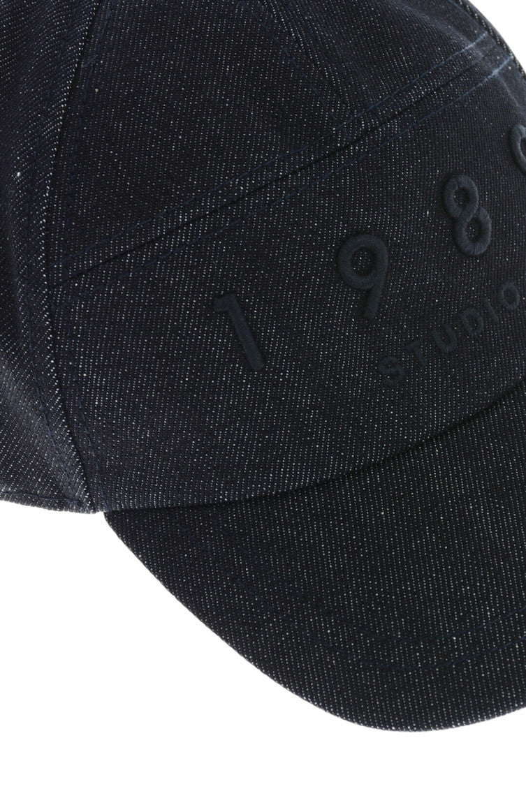 Dark Blue Logo Baseball Cap 2