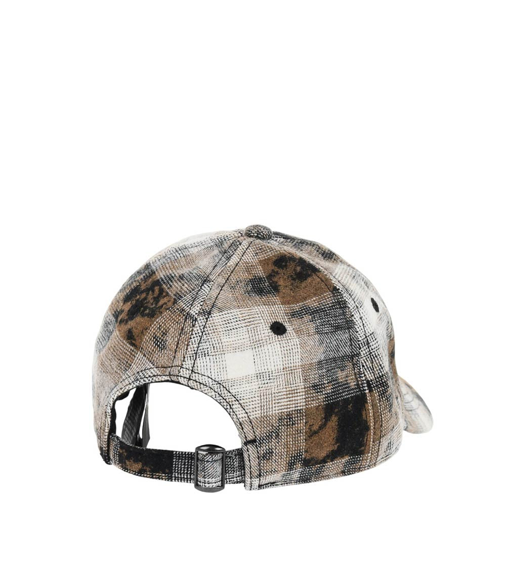Multicolor Checks Logo Baseball Cap 2