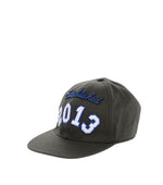Dark Brown Embroidered Baseball Cap 1
