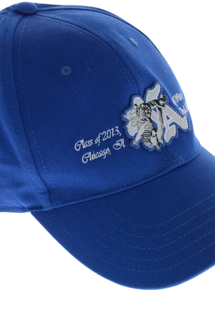 Blue Solid Baseball Cap 2