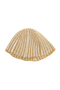 Beige Knitted  Beanie Cap 1