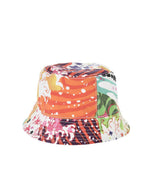 Multicolor Printed Bucket Hat 1
