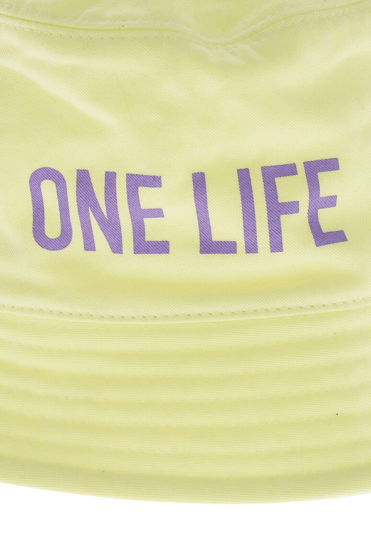 Light Yellow Logo Bucket Hat 3