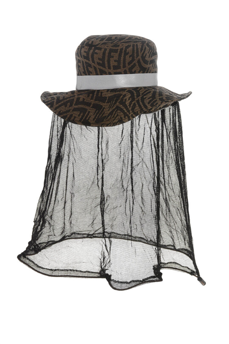 Brown Signature Logo Bucket Hat 4