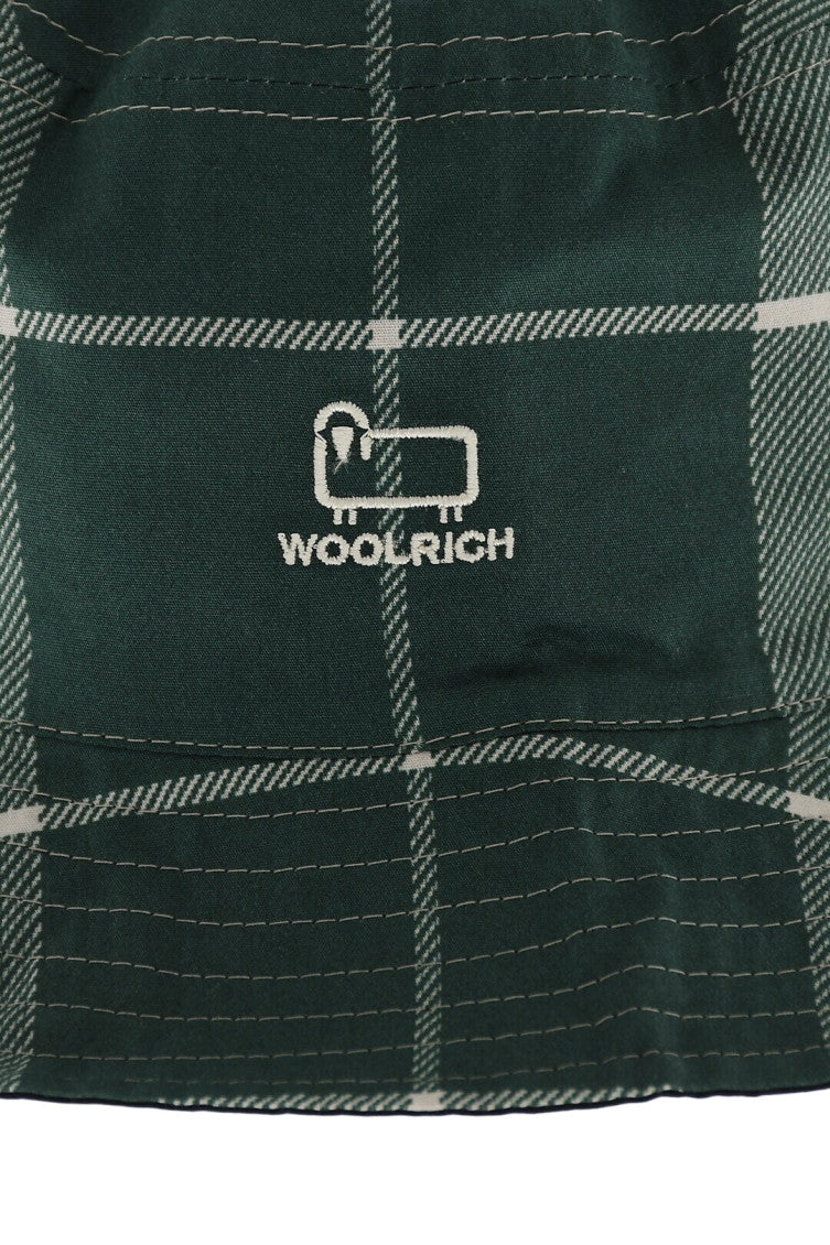 Dark Green Plaid Bucket Hat 3