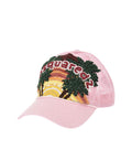 Pink Tropical Embellished Baseball Cap 1