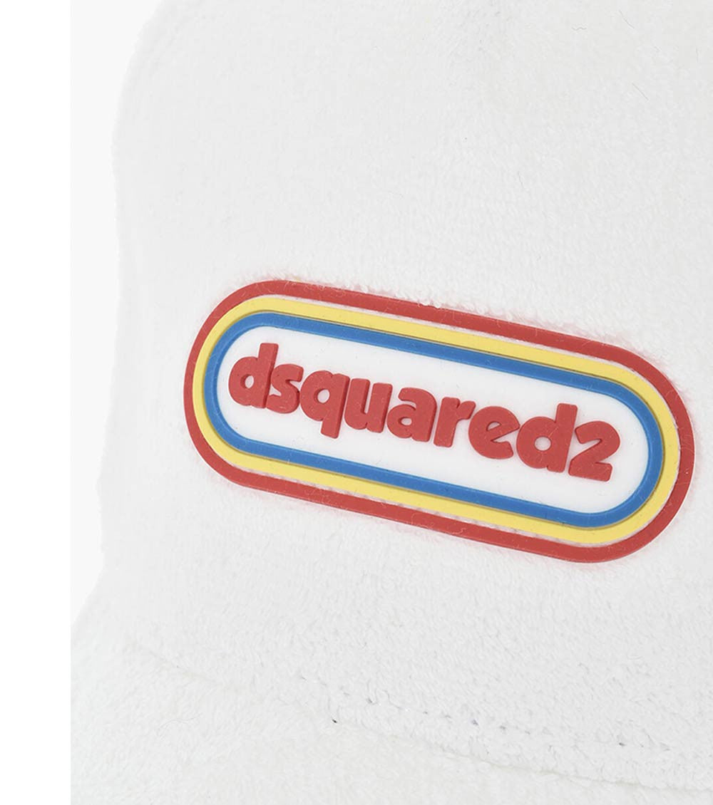 White  Logo Baseball Cap 2