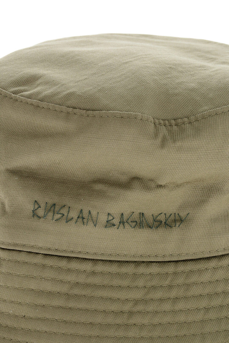Green Solid Bucket Hat 3