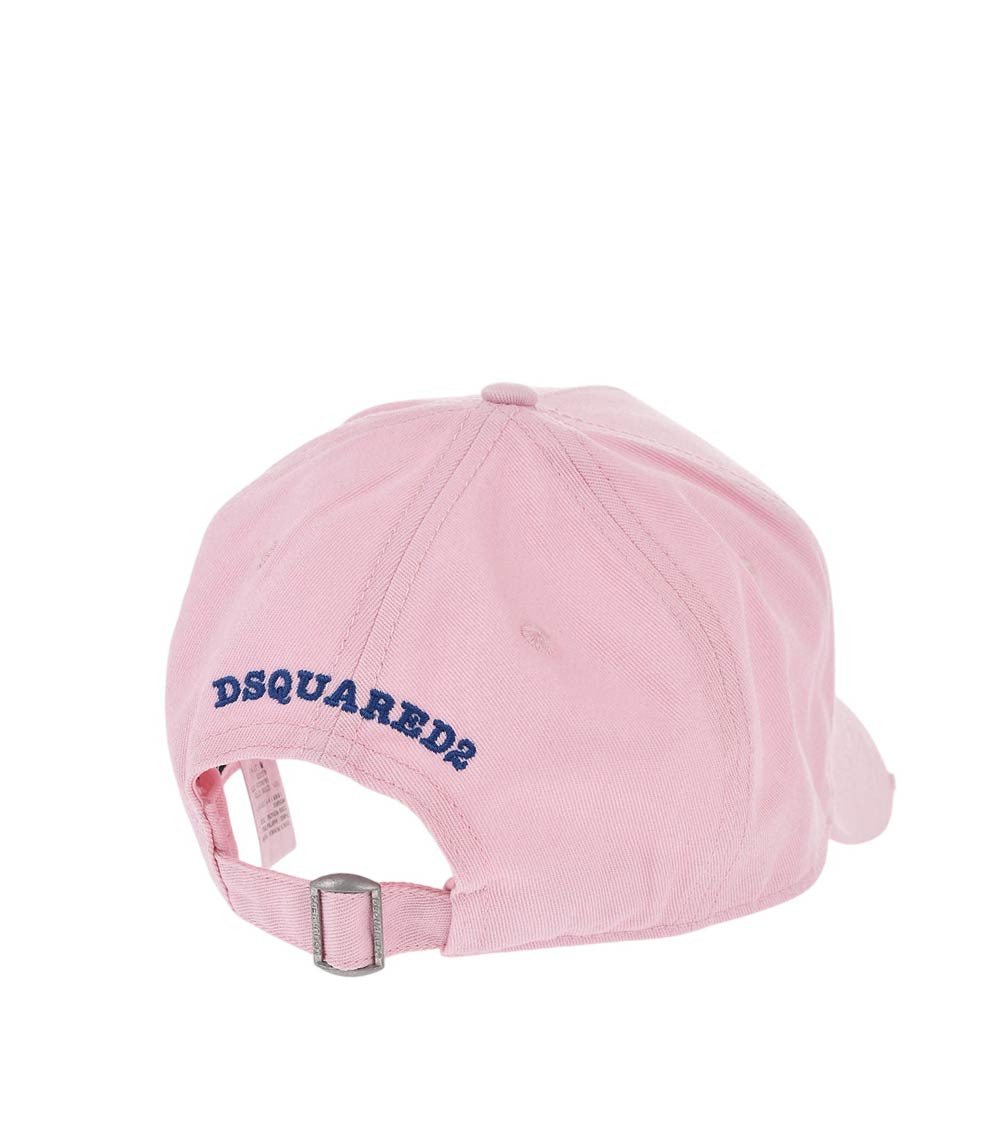 Pink Solid Baseball Cap 3