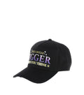 Black Graphic Baseball Cap 1