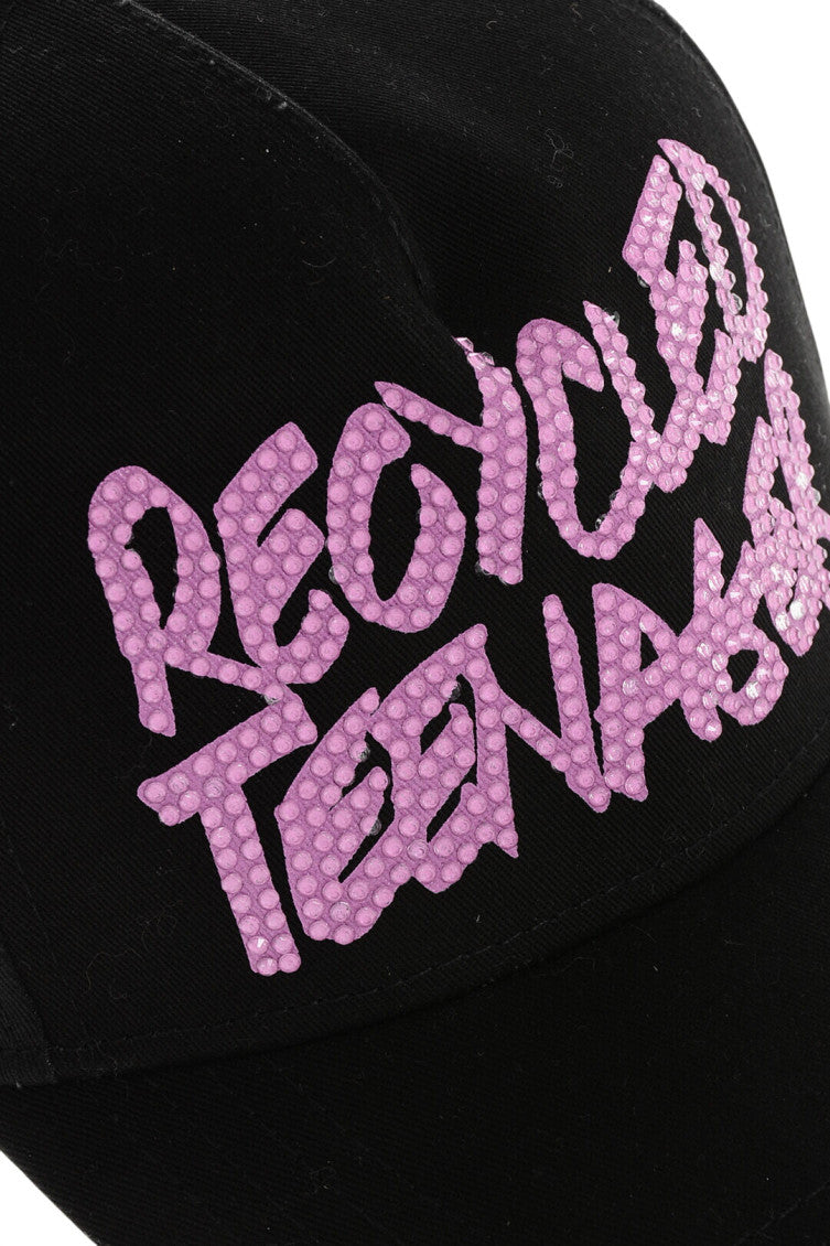 Black Solid Baseball Cap 3
