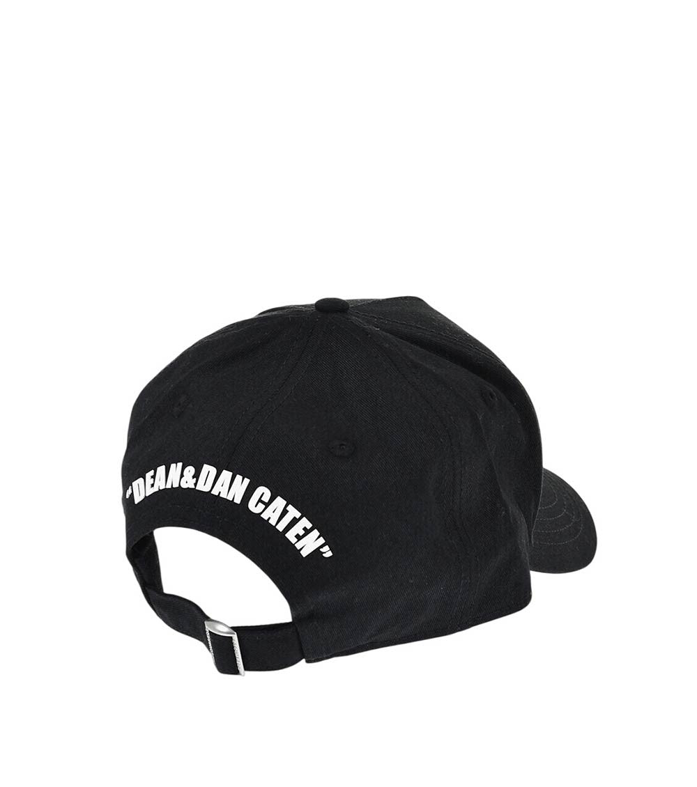 Black Logo Baseball Cap 3