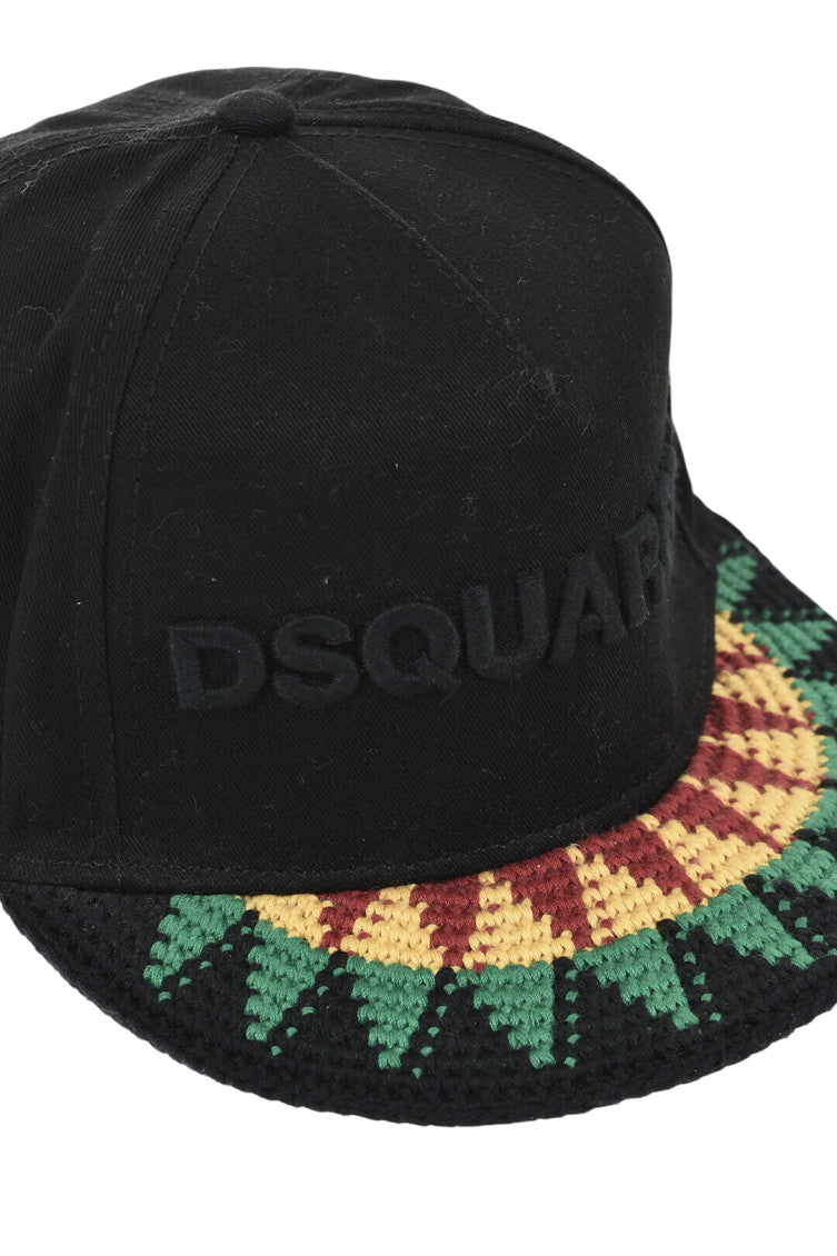 Black Tonal Logo Baseball Cap 3