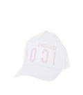 White Solid Baseball Cap 1