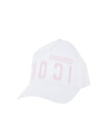 White Solid Baseball Cap 1