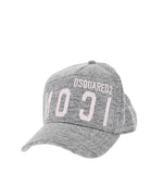 Grey  Logo Baseball Cap 1