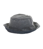 Blue Embellished Bucket Hat 1