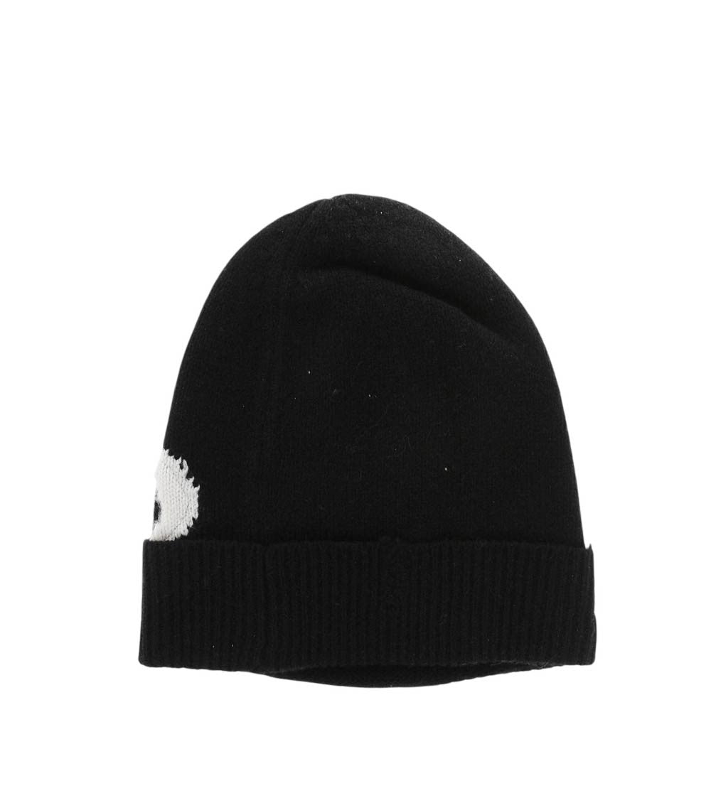 Black  Logo Beanie Cap 2
