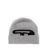 Grey Logo Beanie Cap 1