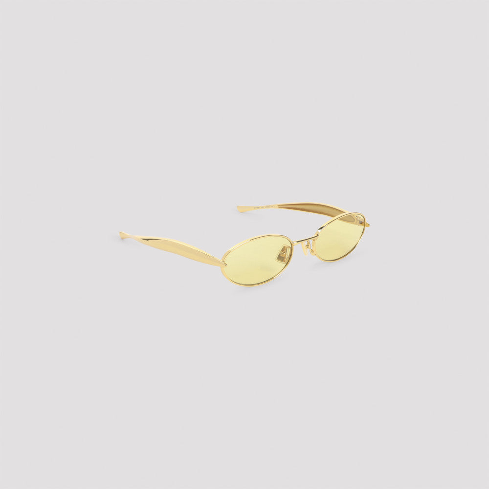 Golden Oval Sunglasses 3