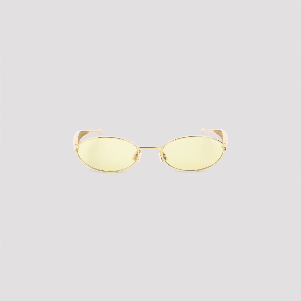 Golden Oval Sunglasses 4