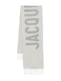 Grey Logo Scarf 1