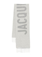 Grey Logo Scarf 1