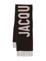 Brown Logo Scarf 1
