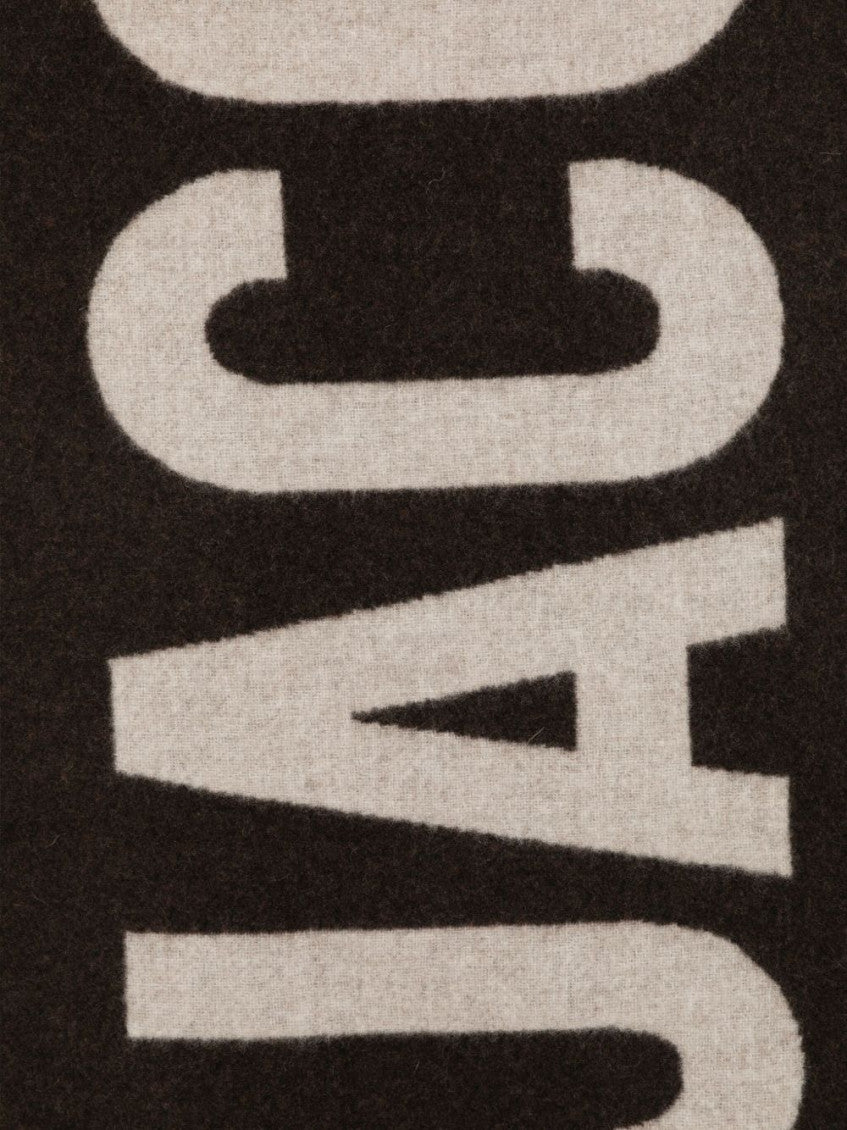 Brown Logo Scarf 3