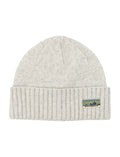 Grey Textured Beanie Hat 1