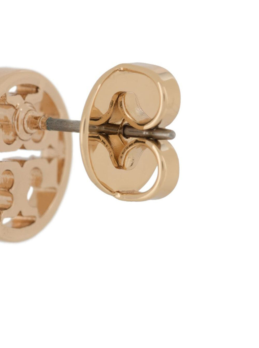 Golden Logo Earring 2