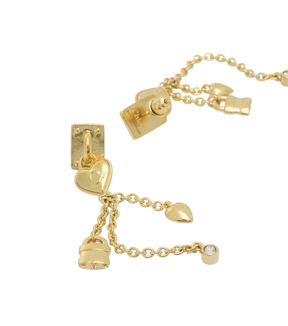 Golden Charm Dangler Earrings 2