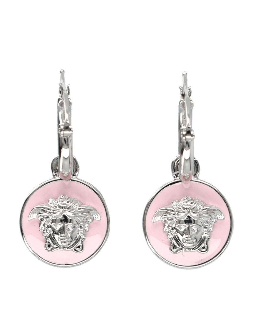 Pink Signature Medusa Drop Earrings 1