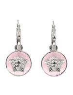 Pink Signature Medusa Drop Earrings 1