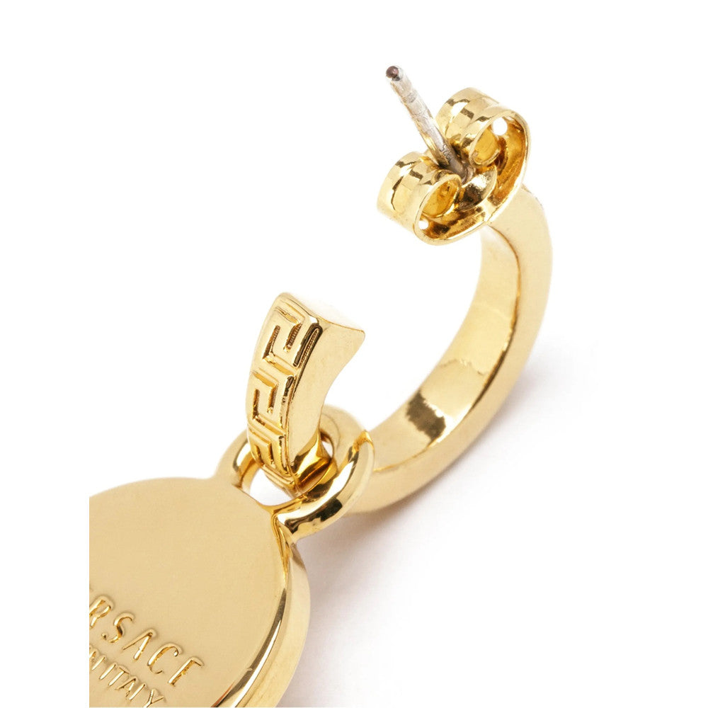 Golden La Medusa Drop Earrings 3