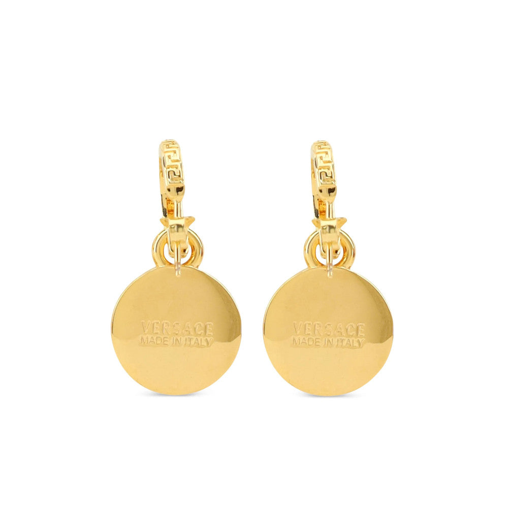 Golden La Medusa Drop Earrings 5