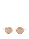 Rose Gold Round Sunglasses 1