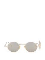 Silver Round Sunglasses 1