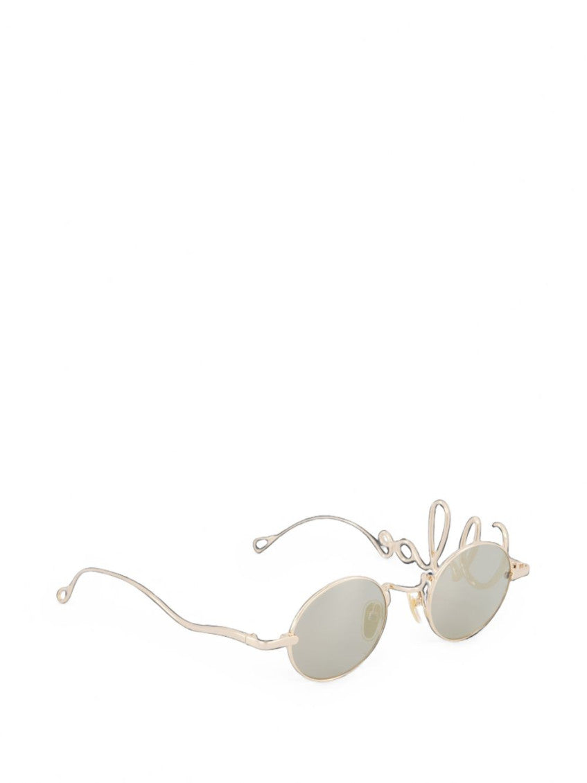 Silver Round Sunglasses 4