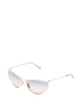 Silver Cat Eye Sunglasses 1