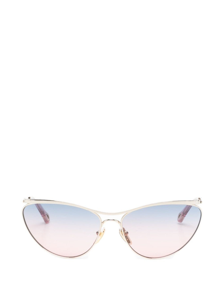 Silver Cat Eye Sunglasses 2