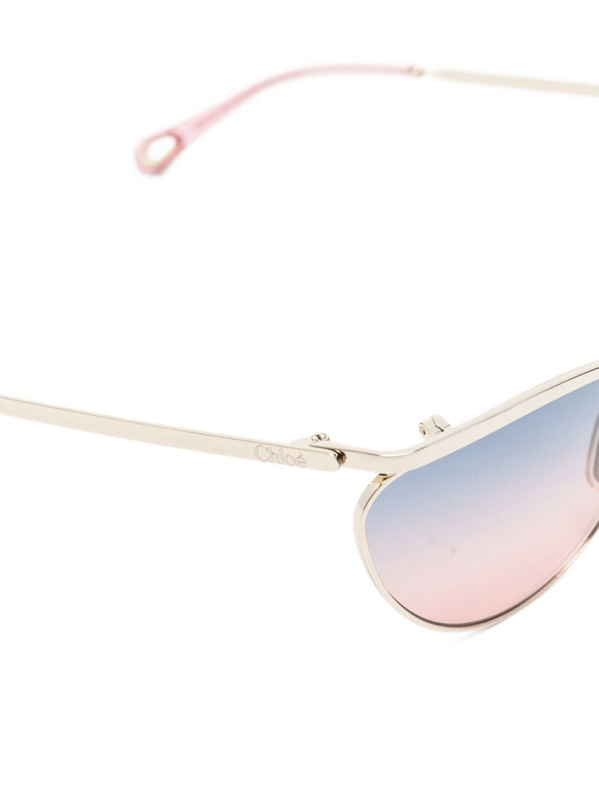 Silver Cat Eye Sunglasses 3